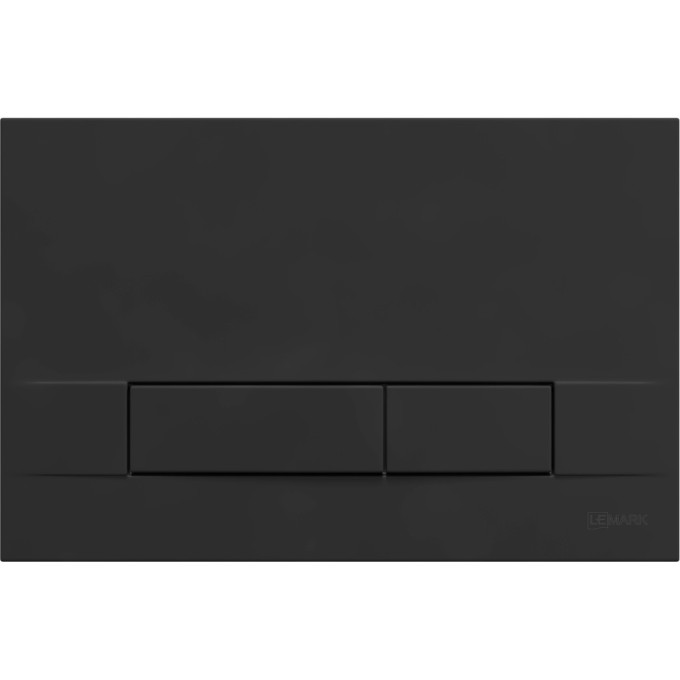Кнопка смыва LEMARK BIT для инсталляции, механическая, черный матовый SOFT TOUCH 9802006